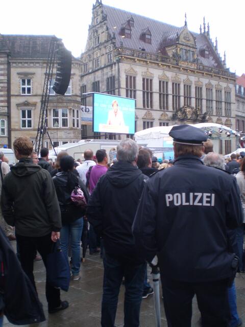 15. August 2913: Blick auf den Bremer Marktplatz