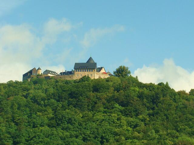 Aus dem Edersee gesehen