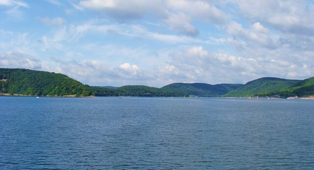Blick "den See hinauf"
