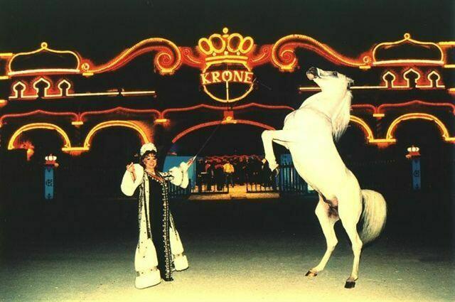 Lasst euch faszinieren von einer Welt der Wunder auf zum Beispiel wie hier auf vier Beinen. | Foto: (offizielles Presse-Foto des Circus Krone)