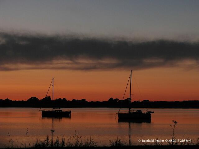 Abendstimmung an der Schlei, bei Maasholm