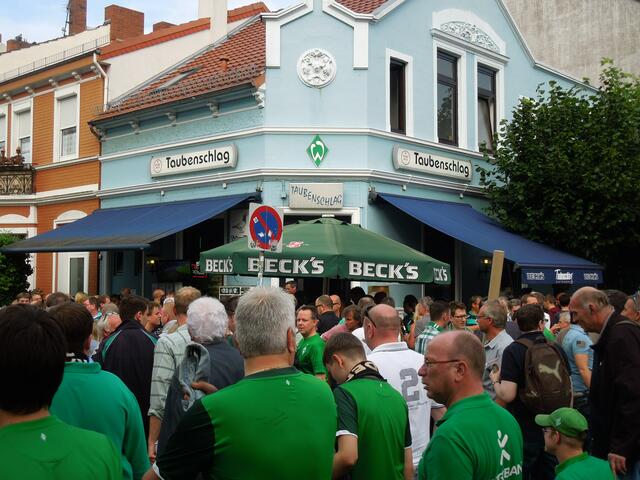 Kneipenviertel rund ums Weserstadion