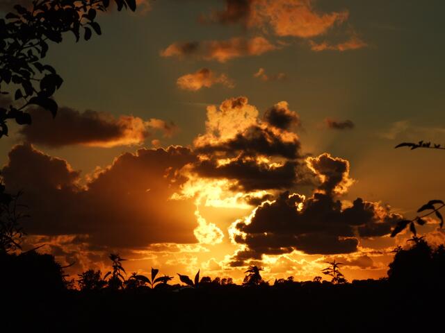 Sonnenuntergangsstimmung