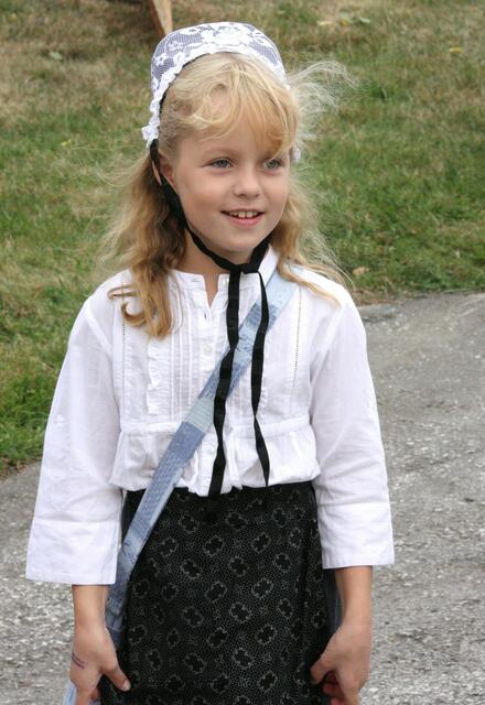 Eine hübsche junge Dame