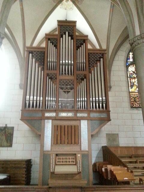 Die Magnifikat-Orgel wurde 1988 von dem Orgelbauer Rudolf Kubak erbaut. Das Instrument hat 42 Register auf drei Manualen und Pedal. Die Spiel- und Registertrakturen sind mechanisch.
