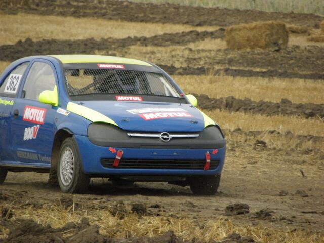 Nach dem Rennen sieht das Fahrzeug nicht mehr so aus.