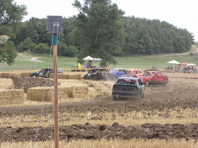 Verfolgungsjagd unter Männern.