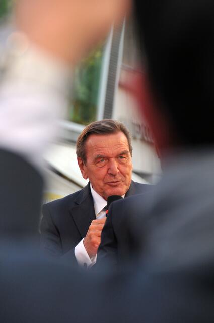 Alt-Bundeskanzler Gerhard Schröder.