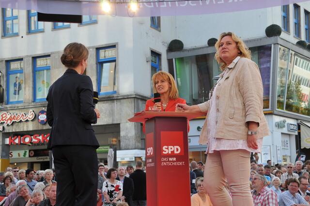 Zwei Abgeordnete, zwei Kandidatinnen: Edelgard Bulmahn und Kerstin Tack wollen wieder in den Bundestag einziehen.