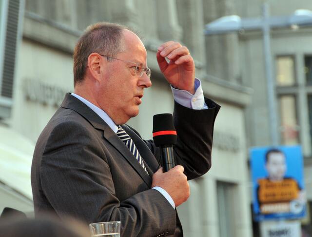 Peer Steinbrück in Hannover