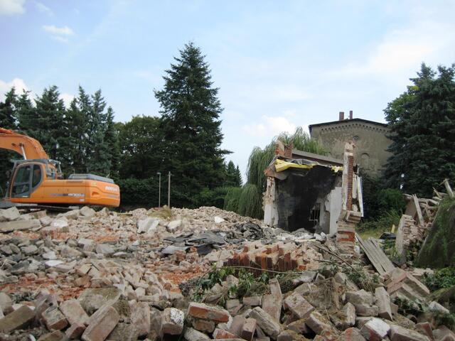 Letzte Reste der Kaue, am 22.08.13.