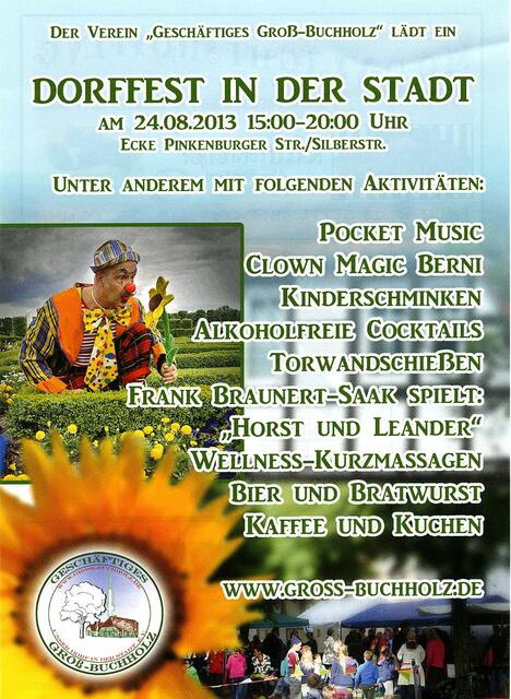 Wir waren eingeladen und sind hingegangen.