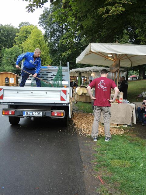 ...das Wasser stand hoch auf der Gass...