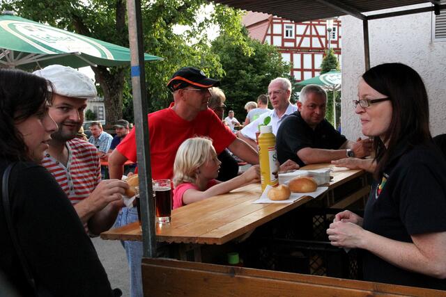 Am Grill - 2. Dorffest in Himmelsberg