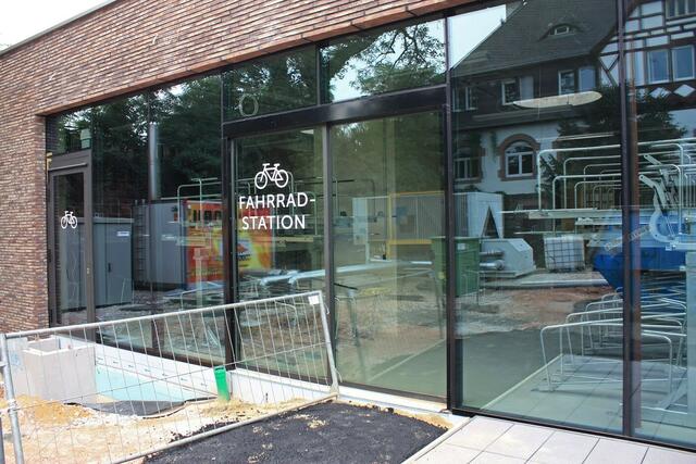 Fahrradstation außen