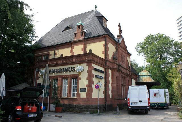 Der Fürstenbahnhof - heute Gambrinus