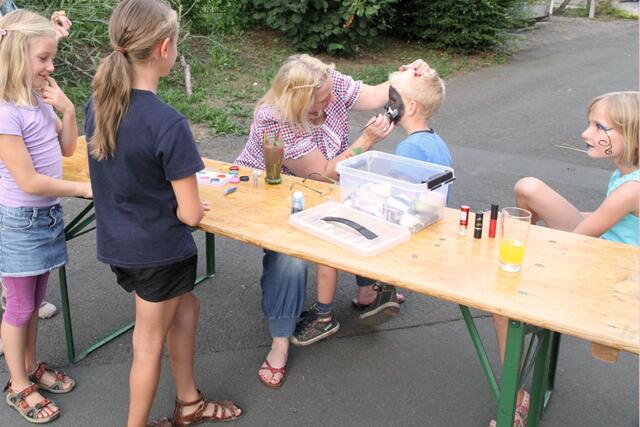 2. Dorffest in Himmelsberg - Kinderschminken