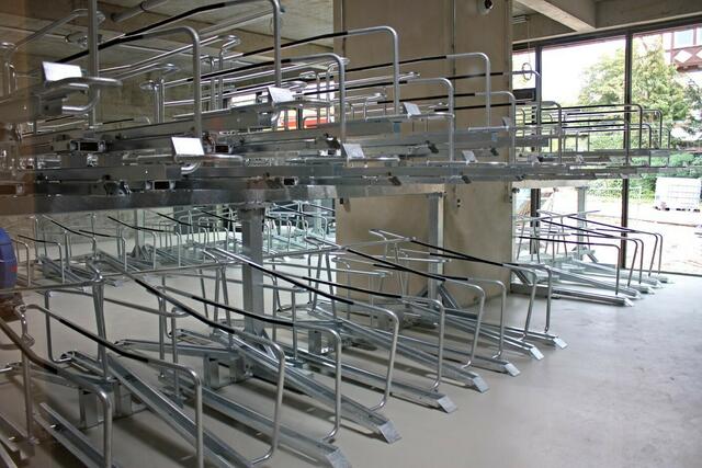 Fahrradstation innen