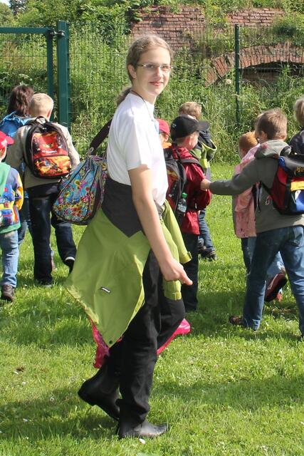 Sarah ist NABU Jugendmitglied und hilft immer gerne mit. DANKE Sarah!