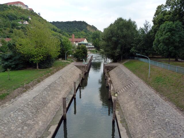 Schleuse Freyburg