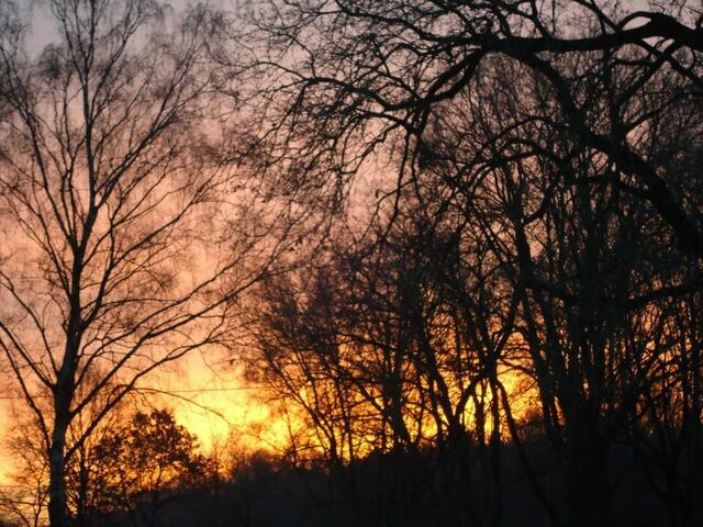 Sonnenuntergang, ein lauer Sommerabend