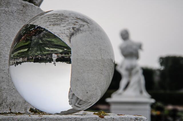 Verkehrte Gartenwelt ...