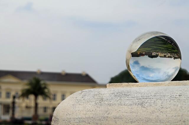 Auch der Himmel steht Kopf ...