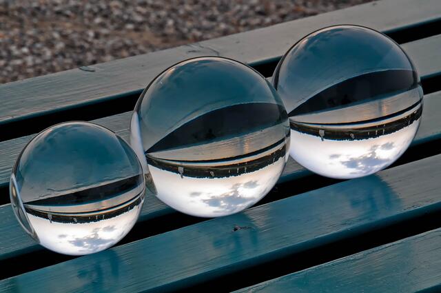 Nun werden alle Kugel eingesammelt ...