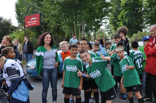 Daumen hoch - Fußball ist klasse!