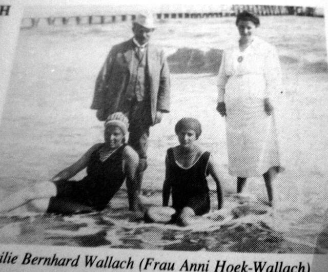 Bernhard Wallach war 1917 Leiter der Fabrik