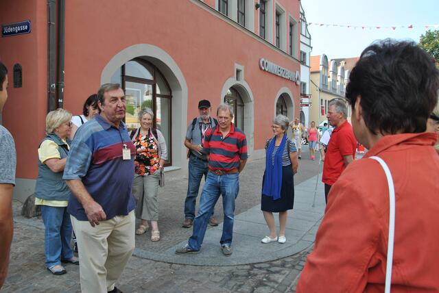 Unterwegs in Naumburg: Mit Stadtführer Dietmar Gehlfuß