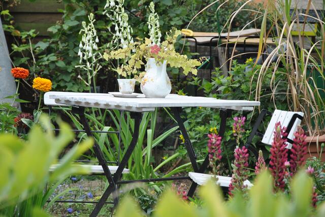 Gartenidyll bei den Barths