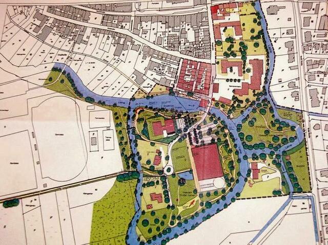 Gronau, Planung Südliche Leineinsel_Zum LDZ- Bericht vom 23.08.13 | Foto: LDZ