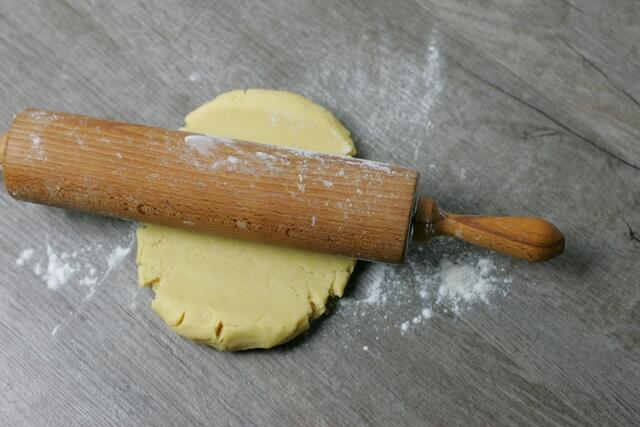 Ausrollen.
