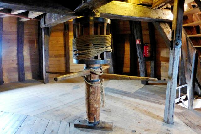 Historischer Lastenaufzug