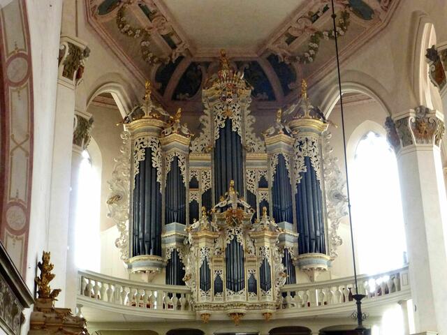 1746 erbaute Orgel