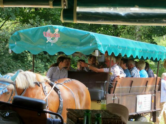 nicht die Kutscherin ablenken!!