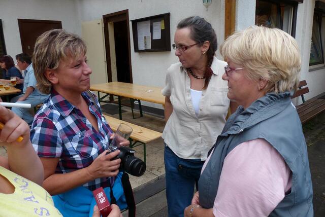 Tina, Heidrun und Karin im Expertengespräch