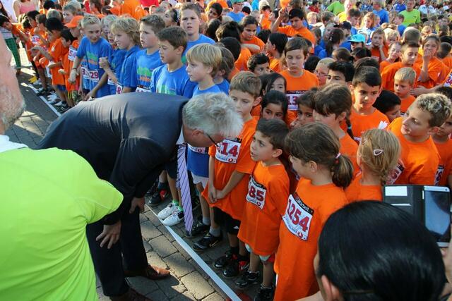 12. Lehrter Abend-City-Lauf 2013 ● "Also Herr Bürgermeister ..." | Foto: Hubert Lödding
