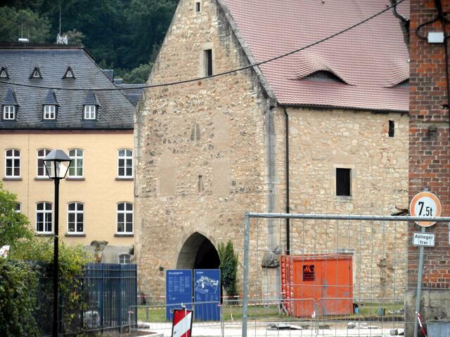 Das älteste romanische Gebäude hier.