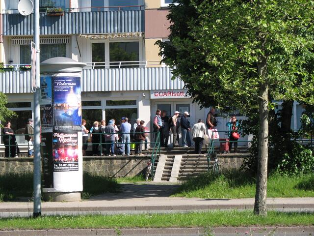 Schweriner Tafel im Mueßer Holz