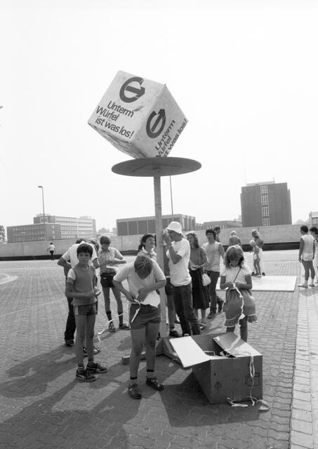 1983 gab es einen Tag der offenen Tür auf dem Straßenbahndepot In Döhren.