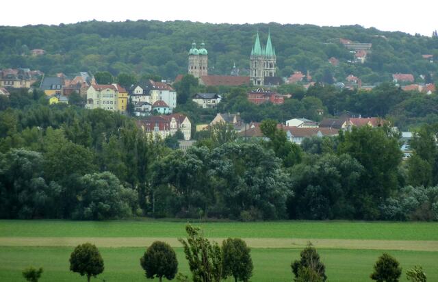 Aussicht auf Naumburg