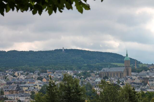 Blick auf Annaberg, diesmal von Frohnaus Straße nach der Krönung aus.