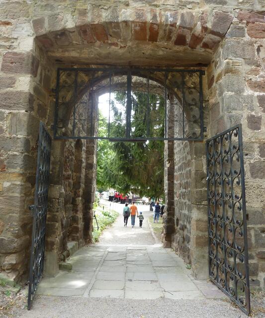 Das Tor von der anderen Seite