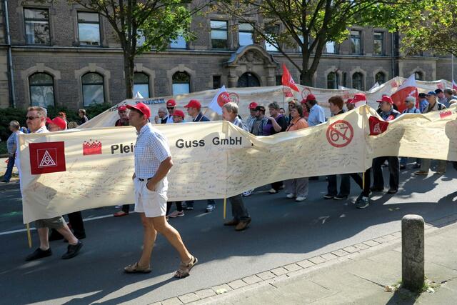 Teilnehmer von Pleissner-Guss Herzberg | Foto: DGB Ortsverband Bad Lauterberg