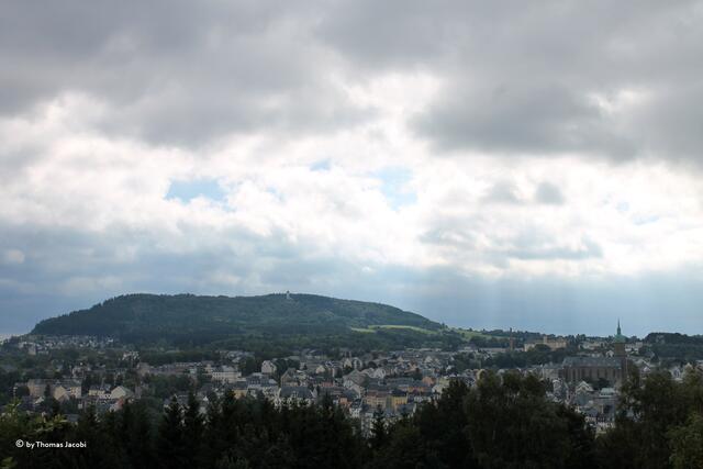 Annaberg zu Füßen des Pöhlbergs.