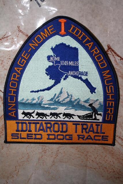 offizielles Abzeichen für die Bezwinger des Iditarod