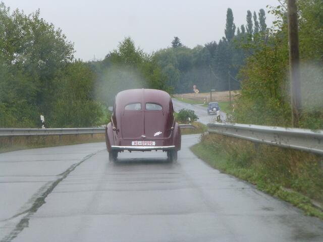Bernd Lange; wir ihm dicht auf den Fersen -.)