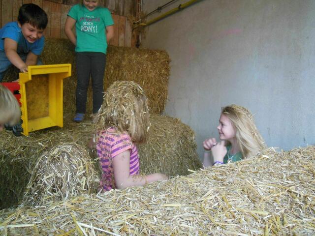 Tobias, Emily, Finnja und Lina